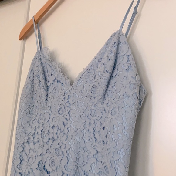 NWOT Bardot Lace Dress, Ice Blue, Small - Picture 4 of 4
